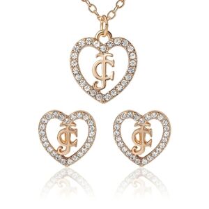 Juicy Couture Necklace And Earring Set